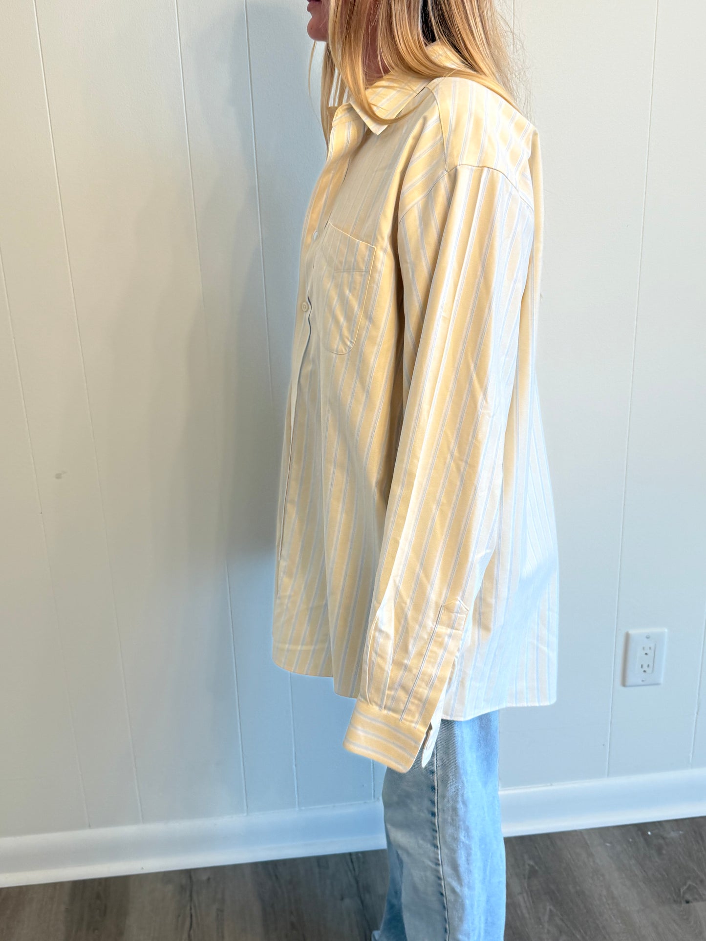 Lemon Drop Button Down